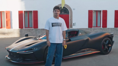 Charles Leclerc Unveils Stunning Monaco-Themed Ferrari Daytona SP3: A Tribute to His Roots