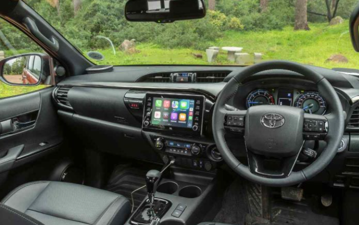Toyota Hilux Legend 55 interior with premium finishes and special edition trim