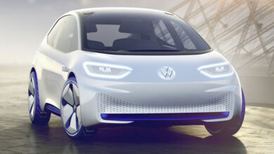 Rendering of Volkswagen ID.2 electric hatchback on MEB Evo platform.