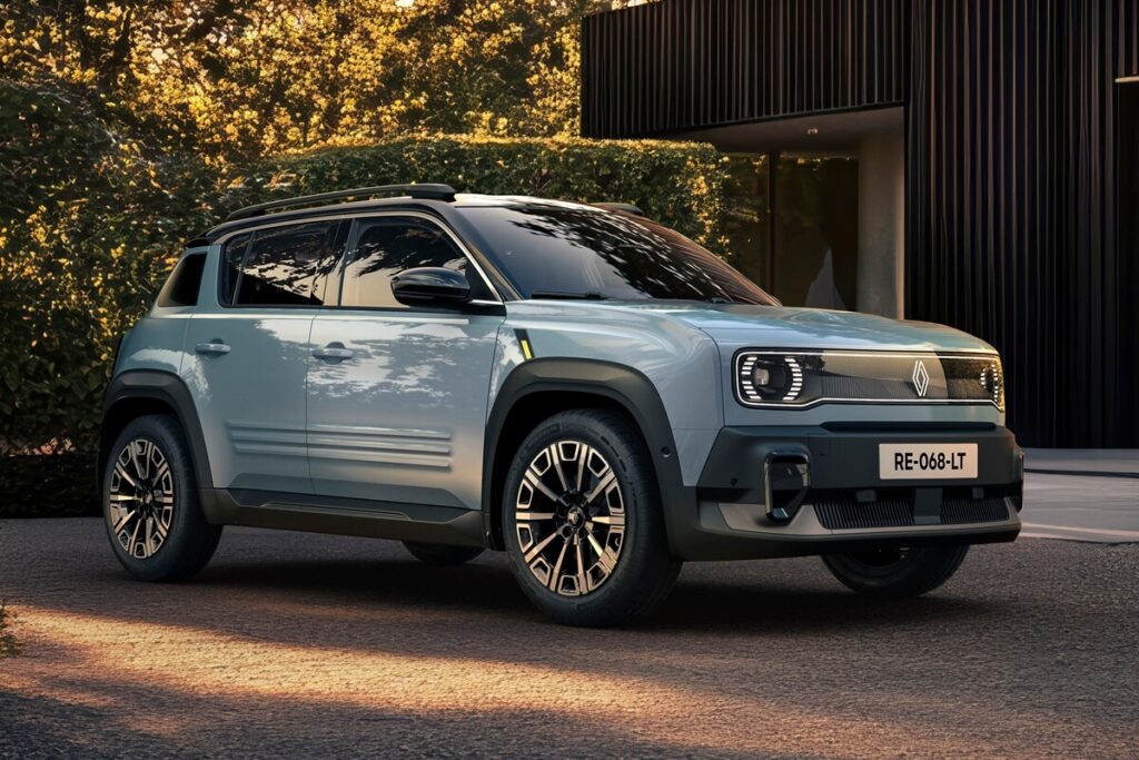 Renault 4 E-Tech Electric SUV 2025 – compact and versatile design
