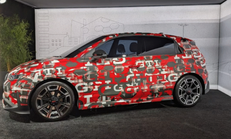 Volkswagen ID.Polo GTI prototype in red at Munich Auto Show 2025