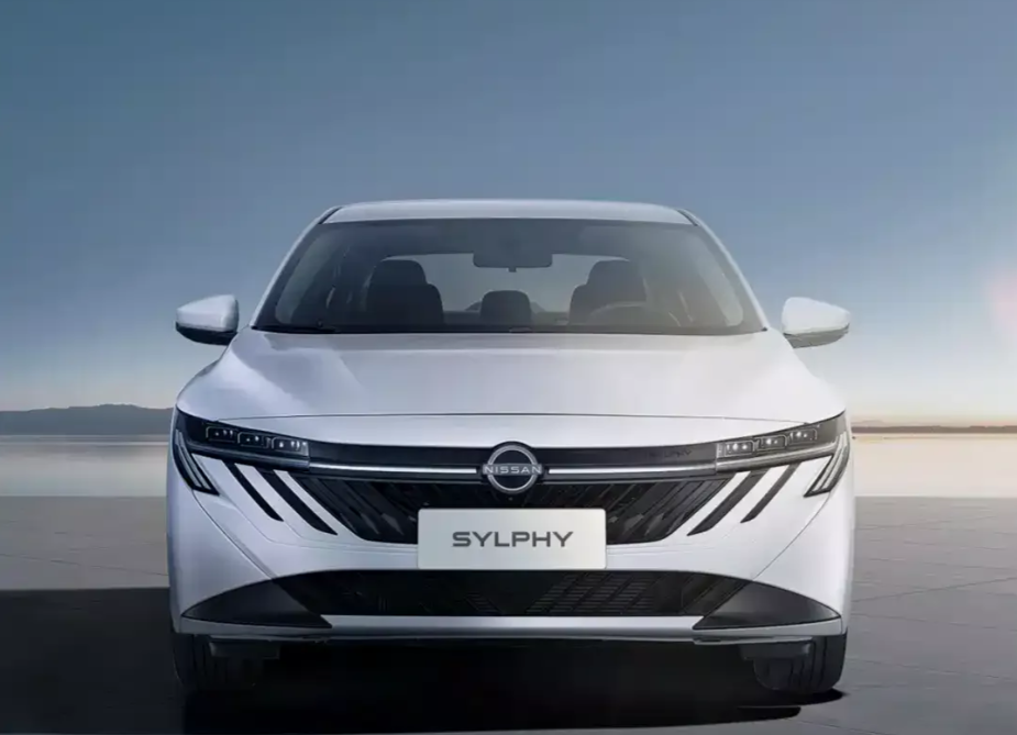 Nissan Sylphy 2026 front profile showing new dimensions