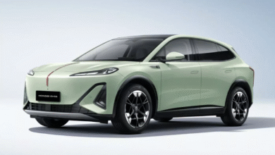 Hongqi EHS5 electric SUV front view at Munich Motor Show