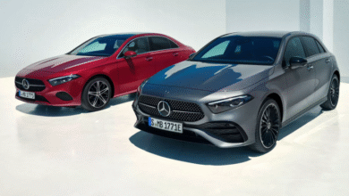 Mercedes new compact SUV rendering concept front view