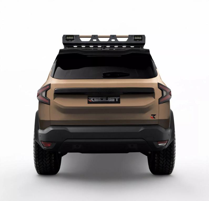 Dacia Bigster Redust Offroad package with roof rack and LED lights