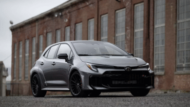 2026 Toyota GR Corolla on track at Sonoma Raceway during performance test