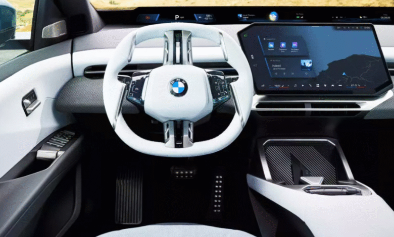 BMW iX3 Neue Klasse with panoramic iDrive interior