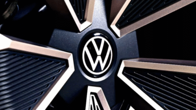 Volkswagen factory in Wolfsburg during production pause 2025