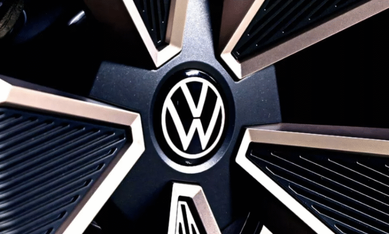 Volkswagen factory in Wolfsburg during production pause 2025