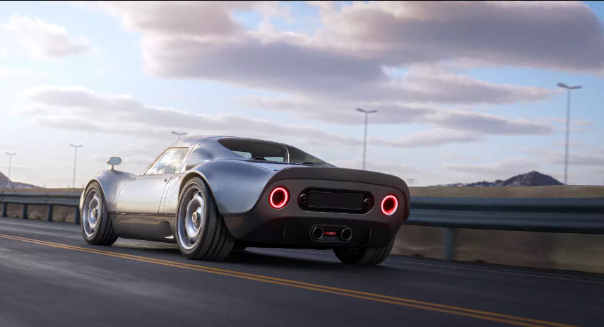 Aerfal Automotive Porsche 904 restomod concept rear view
