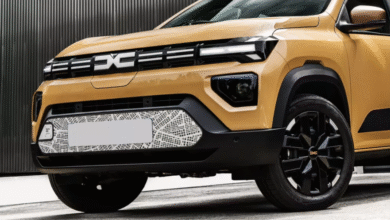 Dacia Spring EV parked in Rome city center under Italy’s new EV scheme