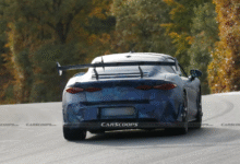 Denza Z prototype testing at the Nürburgring Nordschleife