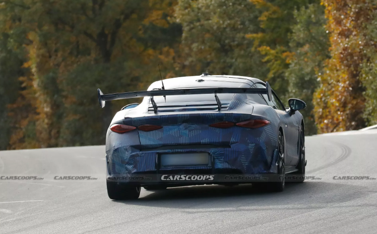Denza Z prototype testing at the Nürburgring Nordschleife